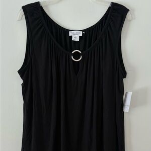 Elan + Grace New York Women’s Black 3X Sleeveless Pullover NWT